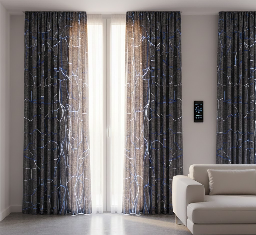 Smart curtains with adaptive technology